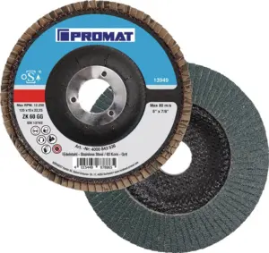 DISCO LAMINAS INOX 125MM ZK40G