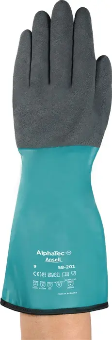 GUANTE ALPHATEC 58-201 VERDE/G