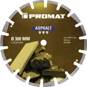 DISCO DIAMANTE ASPHALT 300 MM