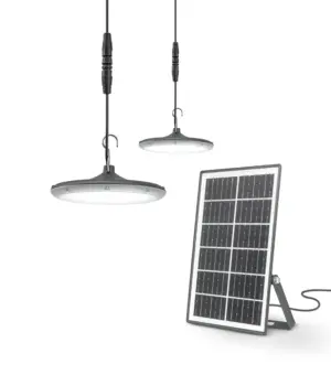 LAMPARA LED SOLAR GLORIA 2 X 5