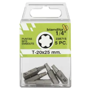 PUNTA TORX 5UDS 238714