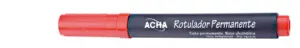 ROTULADOR PERM. PUNTA FINA ROJ