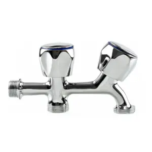 GRIFO LAVAD. DOBLE V/LATON 1/2