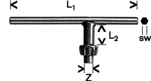 LLAVE PORTABROCAS 06MM