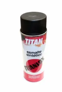 ESMALTE MATE NEGRO 400 ML