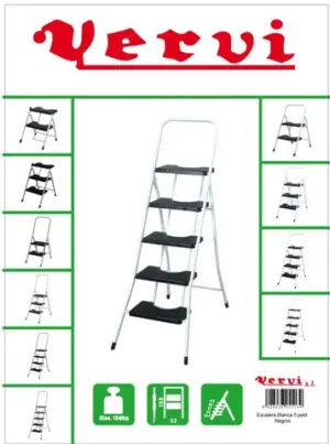 ESCALERA DOM B/BAJA 5 PELDAÑOS