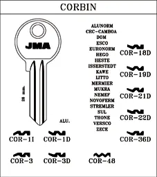 LLAVE ACERO JMA COR-1D
