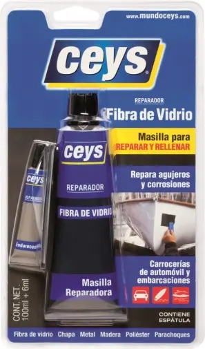 ADHESIVO REPARADOR FIBA VIDRIO