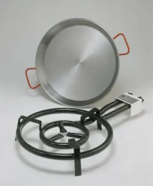 PAELLERO 2 FUEGOS 40CM M400