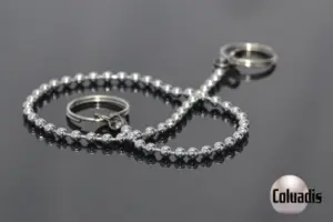 CADENA BOLAS 25 CM-3,2 MM CROM