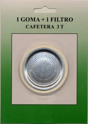 FILTRO + JUNTA CAFETERA 03TZ 5