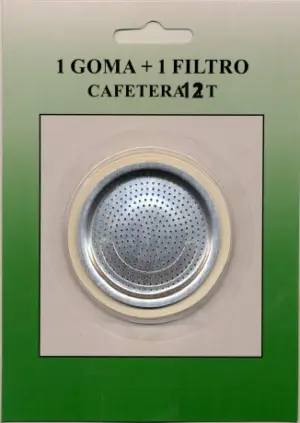 FILTRO + JUNTA CAFETERA 12TZ 5