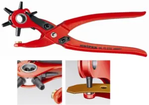 SACABOCADO REVOLV TEXTIL-CUERO