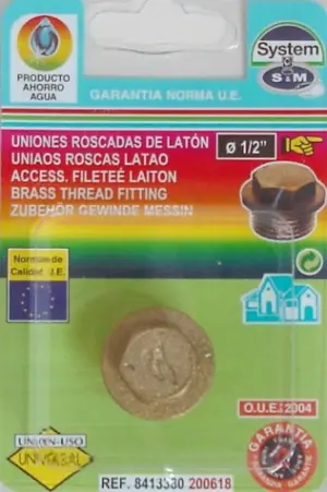 TAPON M 1/2" LAT 200618