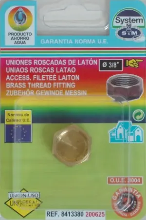 TAPON H 3/8" LAT 200625