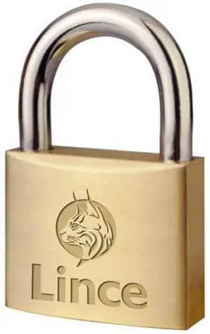 CANDADO A/CORTO 50MM LAT LAT