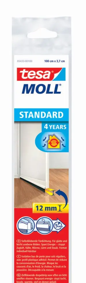 BURLETE ADH CEPI 100CM PVC TRA