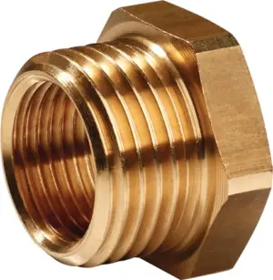 RACOR REDUCTOR CORTO LATÓN ROS