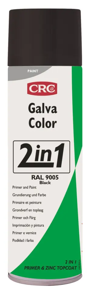 GALVACOLOR 500ML RAL9005 NEGRO