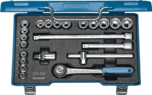 LLAVE VASO HEXAG. 3/8 6-22MM+A