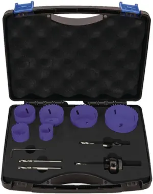 CORONA PERFORADORA JGO 10PZ Ø