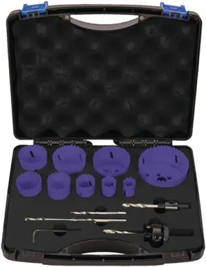 CORONA PERFORADORA JGO 13PZ Ø