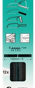HOJA SIERRA MANO 150MM 14TPI P
