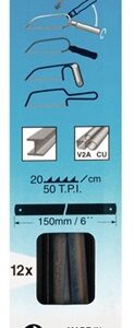HOJA SIERRA MANO 150MM 50TPI P