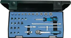 LLAVES VASO 1/4" HEXAG 32P 20