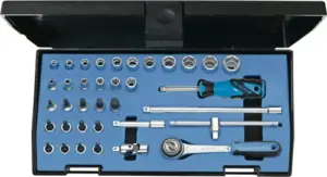 LLAVES VASO 1/4" HEXAGONAL 36P