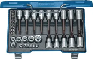 LLAVE VASO HEXAG.+PUNTAS HEXAG