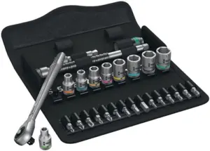 LLAVE VASO HEXAG. 3/8 8-19MM+P