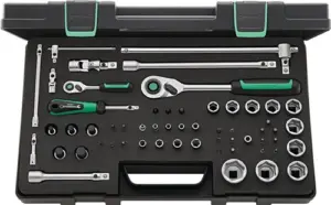 LLAVE VASO HEXAG. 1/4 +1/2 +PU