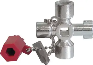 LLAVE CABINA CONTROL MINI GAS-