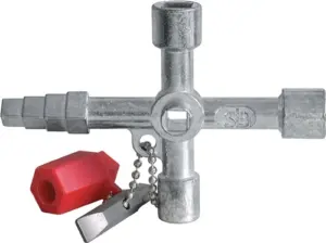 LLAVE CABINA CONTROL GAS-AGUA-