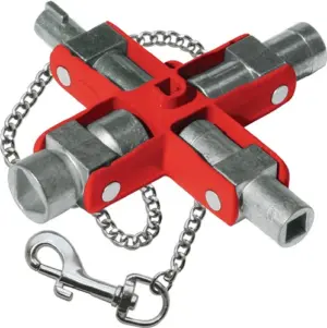 LLAVE CABINA CONTROL GAS-AGUA-