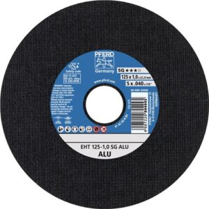 DISCO CORTE ALUMINIO Ø125X1,0M