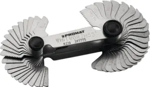 GALGA DE ROSCA MET 60º 0,25-6M