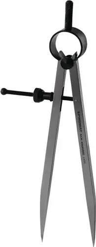 COMPÁS CON RESORTE LONGITUD 20