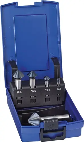 AVELLANADOR CÓNICO DIN335C HSS