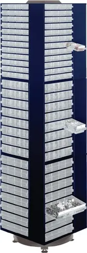 ESTANTE CLASIF TORRE GIRATORIA