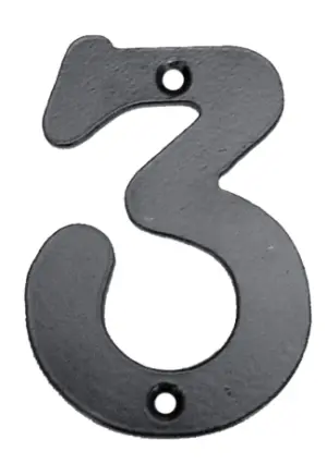 NUMERO ATORN. "3" 100MM