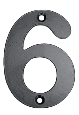 NUMERO ATORN. "6" 100MM