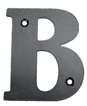 LETRA CLAVAR "B" 100MM