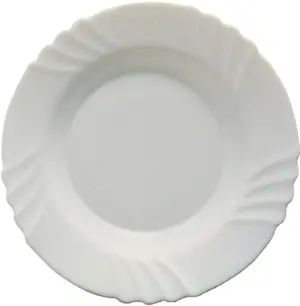 PLATO HONDO 24 CM BL I100701 C