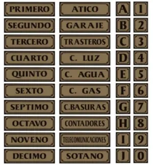 PLACA ADH BAJO 290X080MM