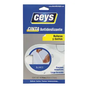 ANTIDESLIZANTE TIRAS 2,5CMX25M