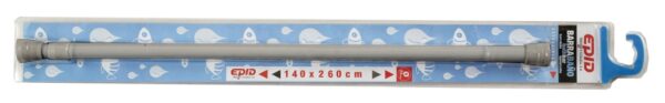 BARRA CORTINA DUCHA RECTA 140X