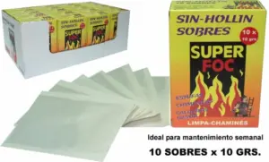 DESHOLLINADOR ESTUFA 0815 10 P