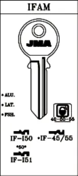 LLAVE ACERO JMA IF-I51